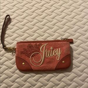Juicy Couture Pink Wristlet